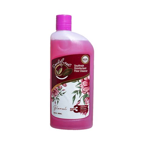 SOULFRESH Disinfectant Surface and Floor Cleaner Liquid (Floral) 500ml ...