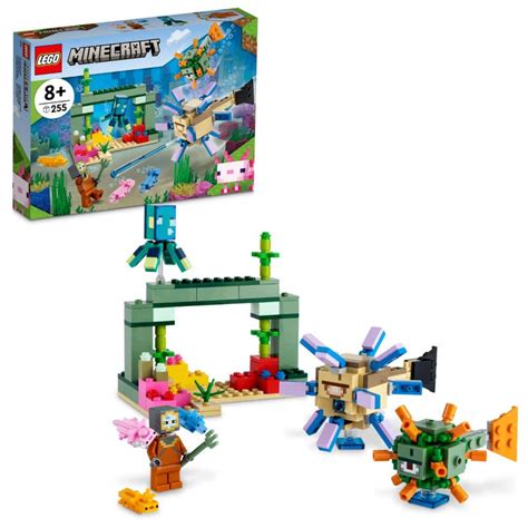 LEGO 21180 Minecraft The Guardian Battle - 255 Pieces | Buy Online at ...