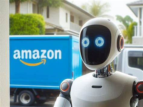 Rezultat imagine pentru Amazon Robot Delivery