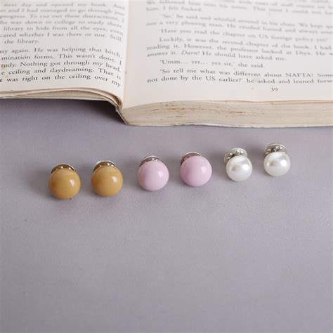 Bean Studs - 3 Pairs – Bling My Closet