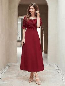 R B Jari Women A-line Maroon Maxi/Full Length Dress - Buy R B Jari ...