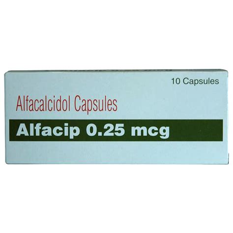 Alfacip 0.25 mcg Capsule | Uses, Side Effects, Price | Apollo Pharmacy