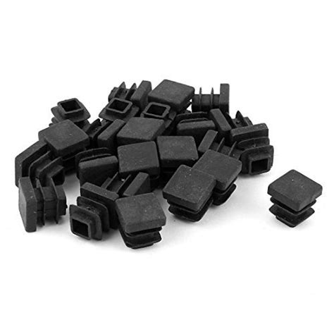 Alcoa Prime13mm x 13mm Plastic Square Cap Tube Pipe Inserts End ...