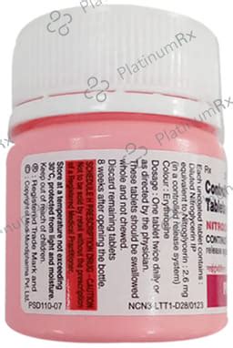 Nitrocontin 2.6mg CR Tablet 30s | Uses, Price & Substitutes