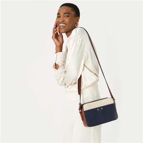 Buy Charlotte Blue & White Sling Bag Online - Accessorize India