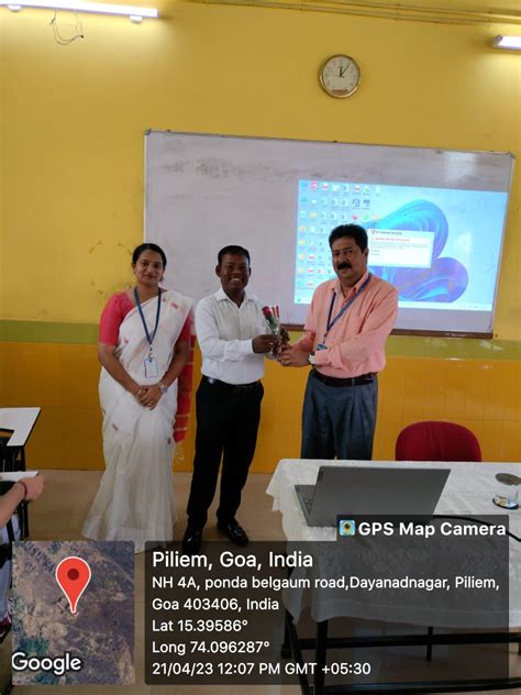 Presentation on the various forensic courses – Goa Multi Faculty College