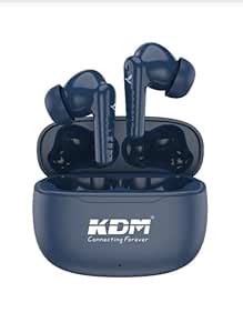 KDM-Z1 InAirpods Bluetooth 5.4 Wireless Earbuds, 30H Total Playtime, 6H ...