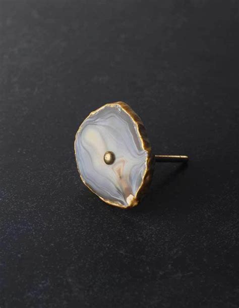 Agate Stone knobs Drawer Knobs Dresser Knobs Decorative Hardware ...