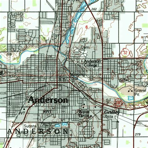 Muncie, IN (1986, 100000-Scale) Map by United States Geological Survey ...