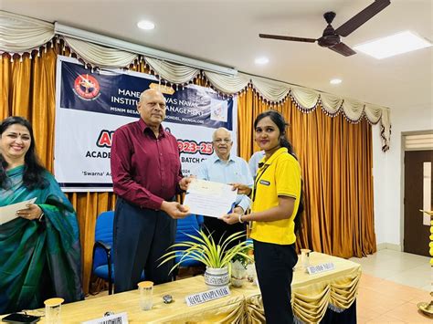 ANKUR 23-25, Inauguration of 25th Batch MBA by Sri V Leeladhar, Former ...