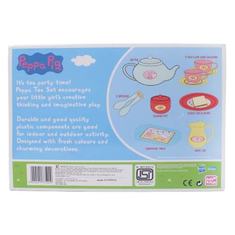 Peppa Pig Tea Set - Good quality plastic components - SND
