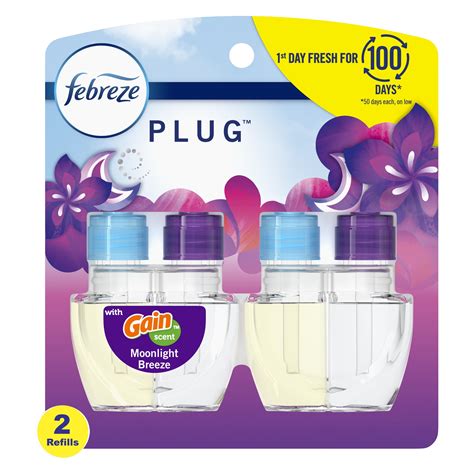Febreze Plug In Air Freshener, Automatic Scent Release, Gain Moonlight ...