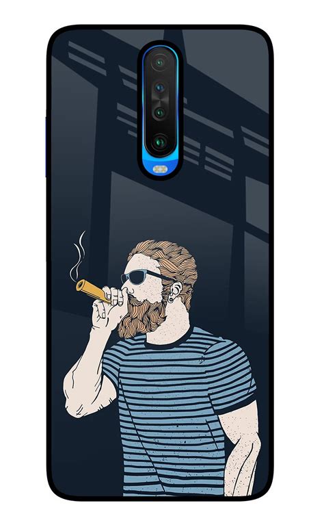 Buy Now Smoking Glass Case for Poco X2 Online | Casekaro
