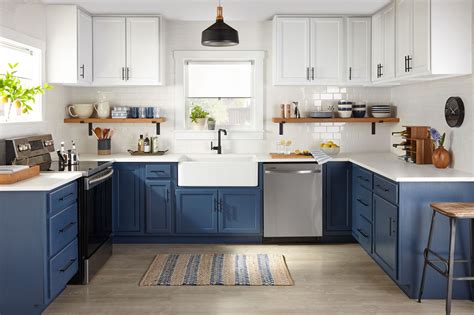 15 Ways to Style a Kitchen with Blue Cabinets - George's inspirations
