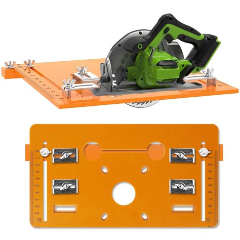 Serplex® Circular Saw Guide Rail Bottom Plate Adjustable Cutting ...