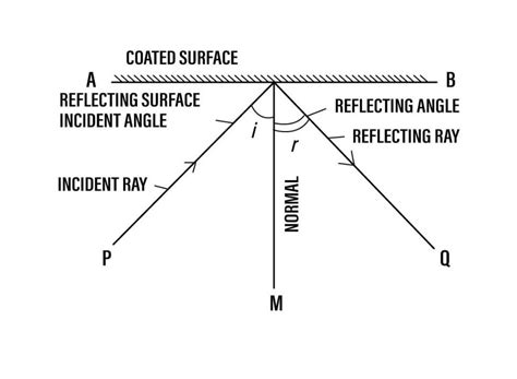 1. Incident ray and reflected ray - Brainly.in