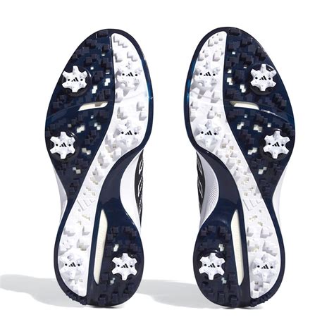 Adidas Men's ZG23 Vent Spiked Golf Shoes - Navy/White