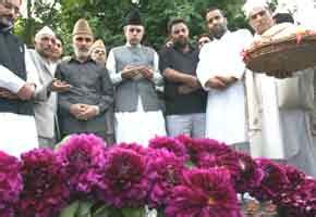 Omar Abdullah, NCP leaders pay tribute to martyrs | Page 159383 | The ...
