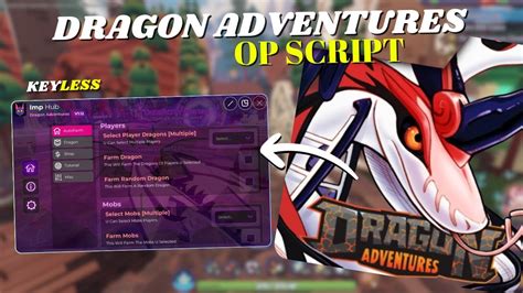 Dragon Adventures Script GUI 的图像结果