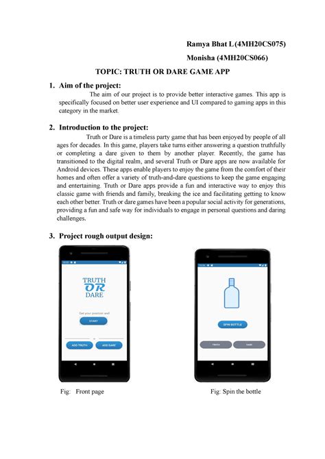 Mad synopsis-1 - Ramya Bhat L (4MH20CS075) Monisha (4MH20CS066) TOPIC ...
