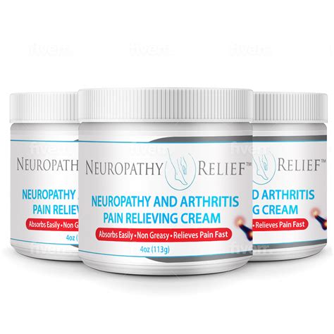 Neuropathy and Arthritis Pain Relieving Cream - 3 Jars | Neuropathy Relief™