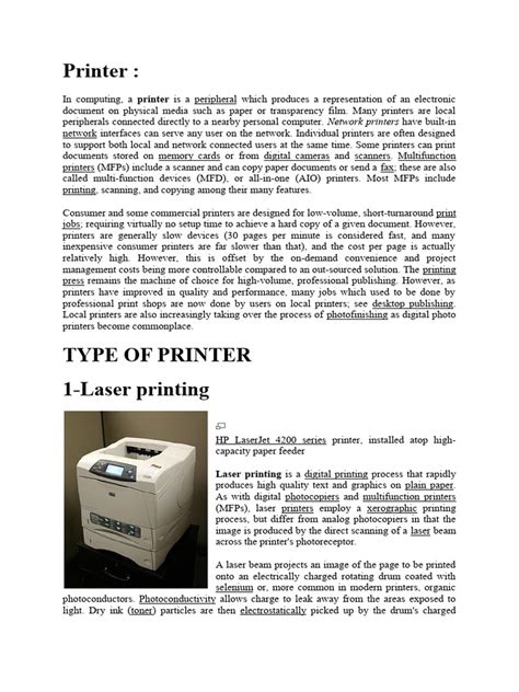 Image result for Laser Printer PDF