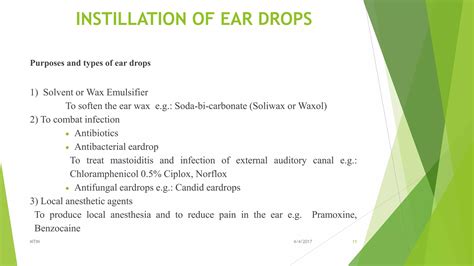 Instillation of Drug | PPTX