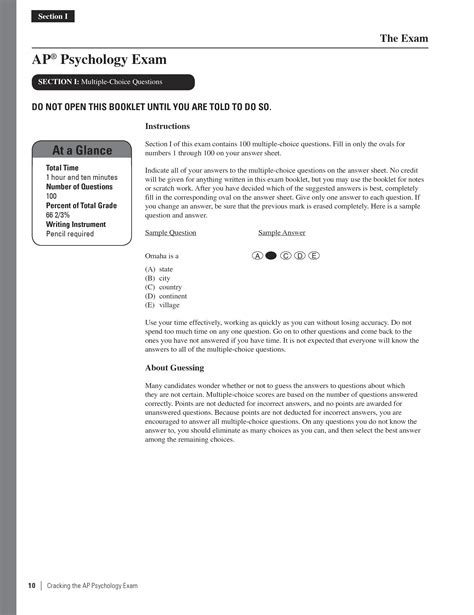 Extended ebook content for Cracking the AP Psychology Exam, 2017 ...