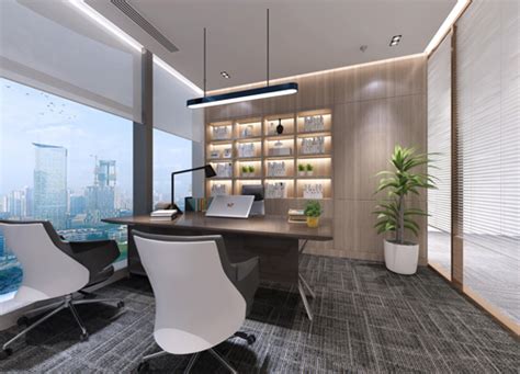 420平办公室改造案例 现代风设计空间飘逸灵动 - 本地资讯 - 装一网