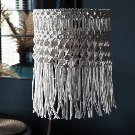 ecofynd Home Decor Wall Hanging Macrame Lamp Shade freeshipping - Ecofynd
