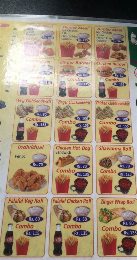 Menu at Himalaya Chicken World, Bengaluru, 3FQP+VH5