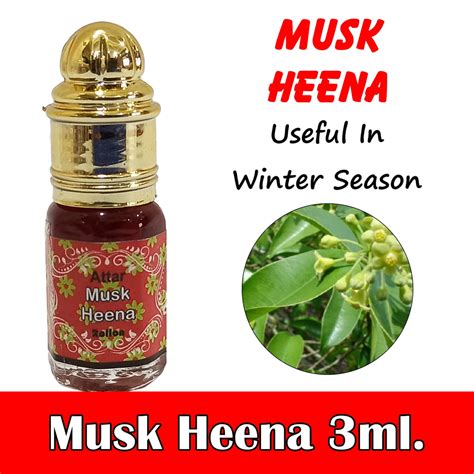 Musk Heena 3ml Rollon Pack – Indra Sugandh Bhandar