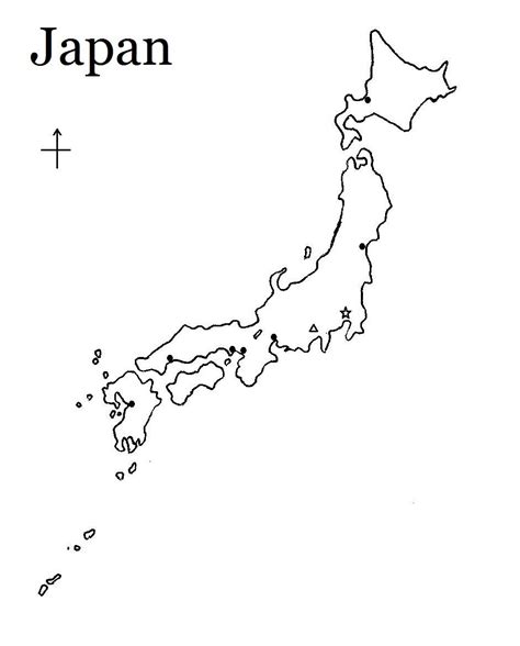 Outline Solid Color Map Japan 的图像结果