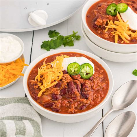 Crock pot Turkey Chili | Recipe Cart | Recipe Cart