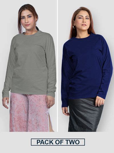 Full Sleeve T Shirts for Women Buy @ 50% OFF - Beyoung