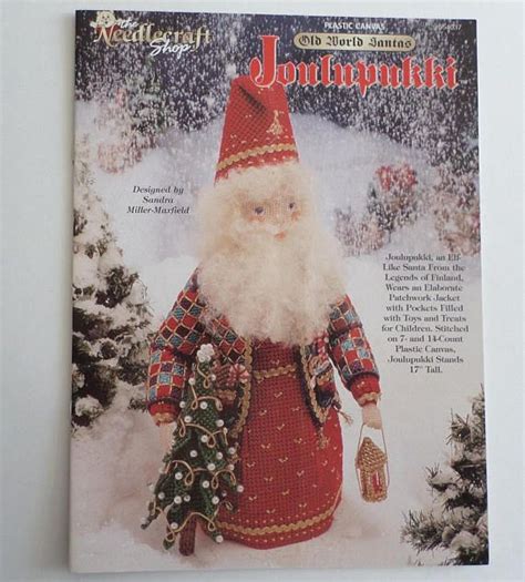 Plastic Canvas Pattern Book for Santa Claus Doll Needlecraft | Etsy