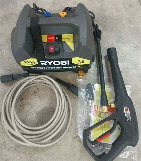 RYOBI 1.2 GPM 1600 PSI Electric Pressure Washer