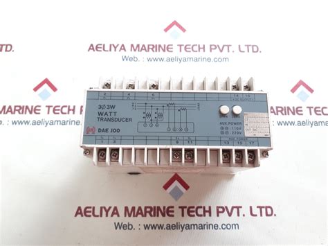 Dje dae joo dt-33w-x1 watt transducer – Aeliya Marine Tech