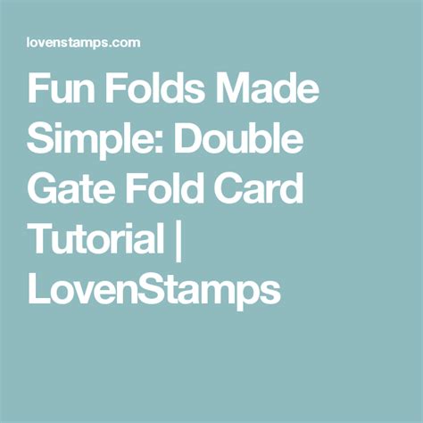 Tutorial for Double Pop Up Gate Fold Card 的图像结果