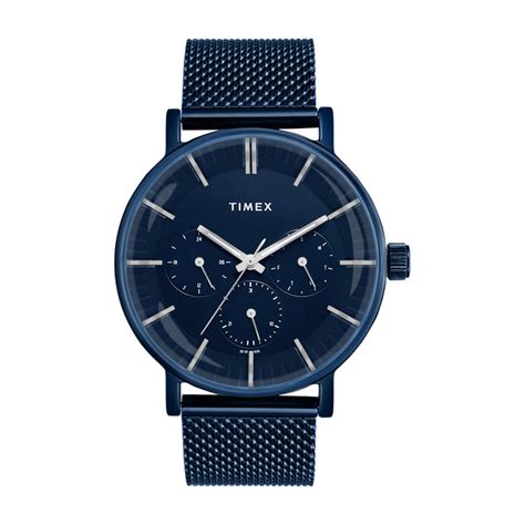 TIMEX Men Blue Round Dial Analog Watch - TWEG25704