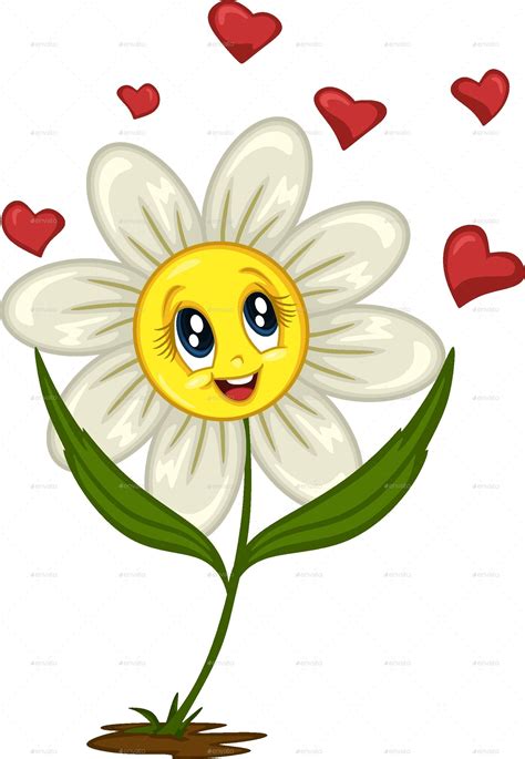 Green Daisy Flower Clip Art Daisies clipart wild flower, Daisies wild ...