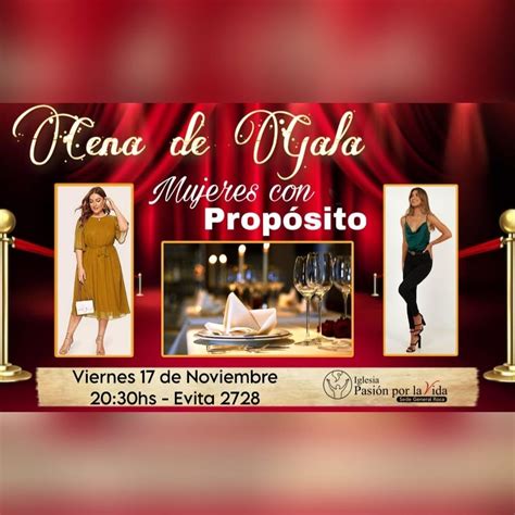 Cena de Gala, Iglesia Pasión por la Vida Sede General Roca, 17 November ...