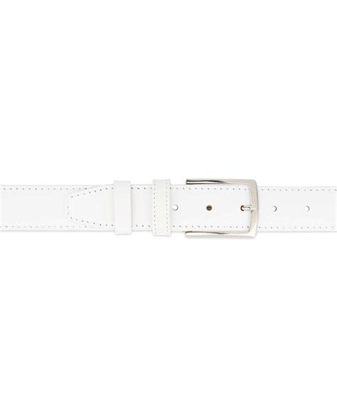 Buy Men's White Belt | Genuine Leather | LeatherBeltsOnline.com