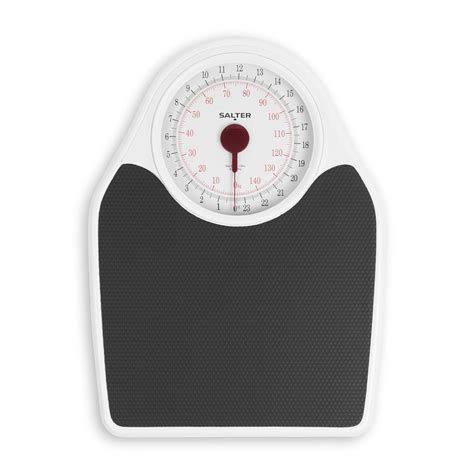 Salter Doctor Style Mechanical Bathroom Scales Retro White + Black ...