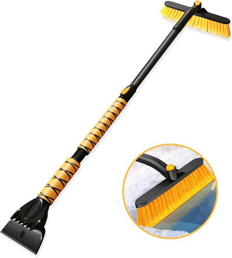 Amazon.com: Jkapy 44 Inch Ice Scraper Snow Brush and Ice Scraper for ...