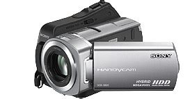 SONY Handycam DCR-SR85E: Top