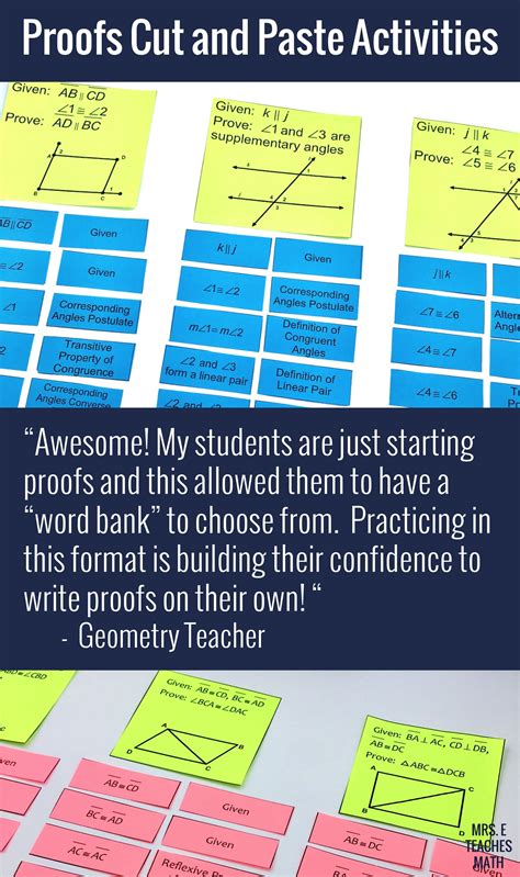 Practice Geometry Proofs Worksheet - Printable And Enjoyable Learning