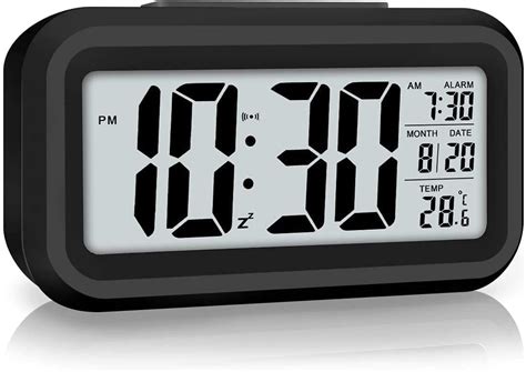 Buy AERYS Digital Alarm Clock with Automatic Sensor, Date and ...