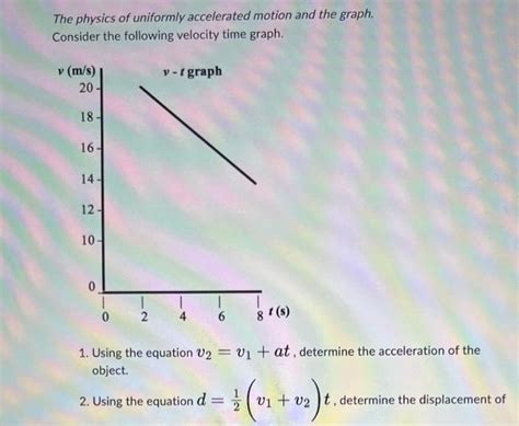 Uniformly Accelerated Motion Graphs 的图像结果