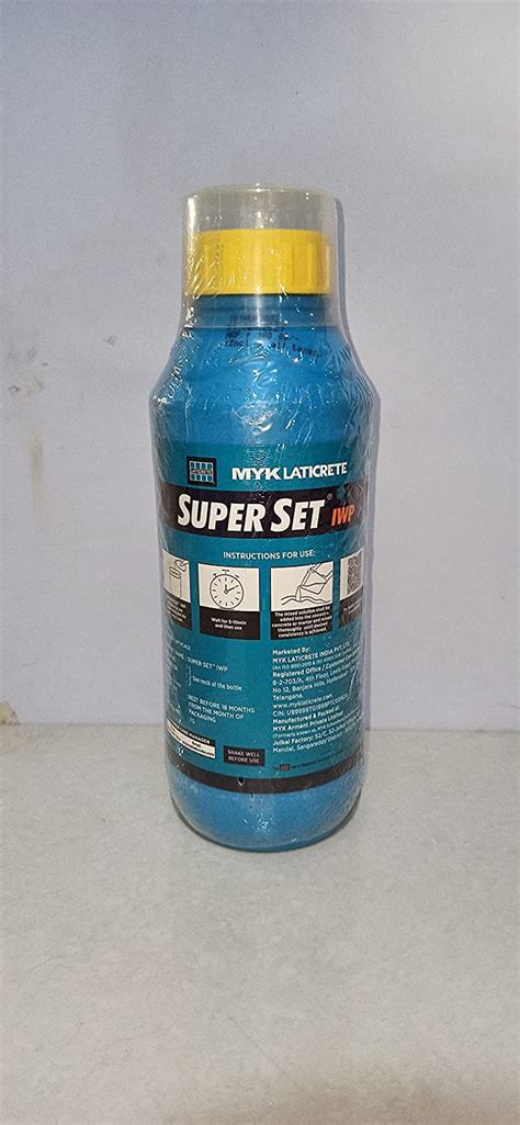 GAR ENTER PRISES MYK LATICRETE SUPER SET IWP INTEGREAL WATERPROOFING ...